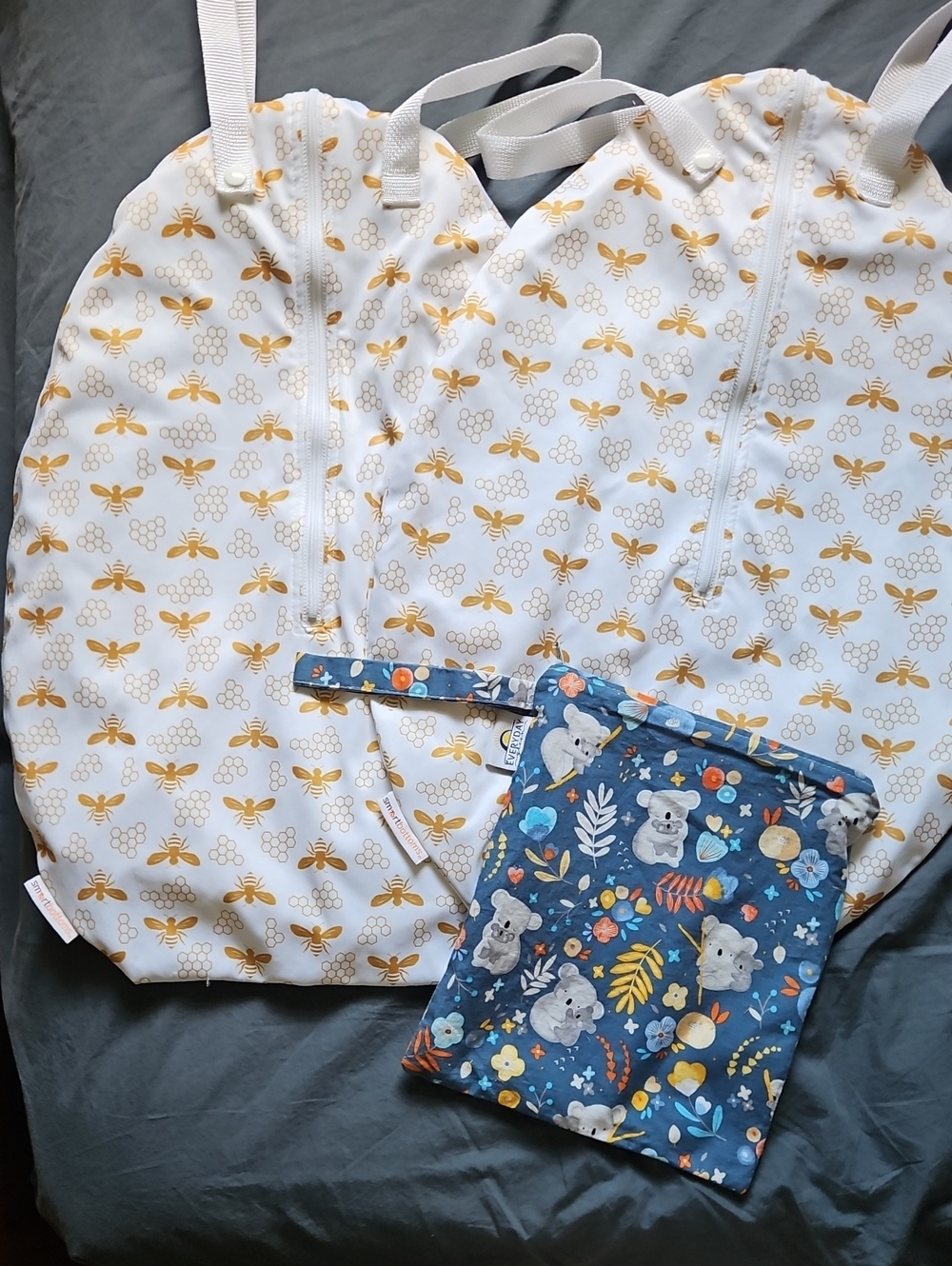 Cloth Diaper Wet Bag Bundle